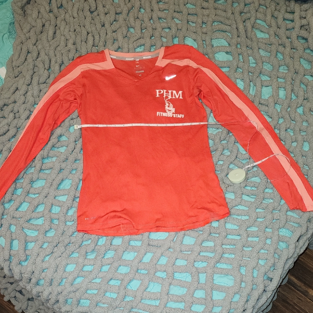 Nike Coral Long Sleeve Shirt